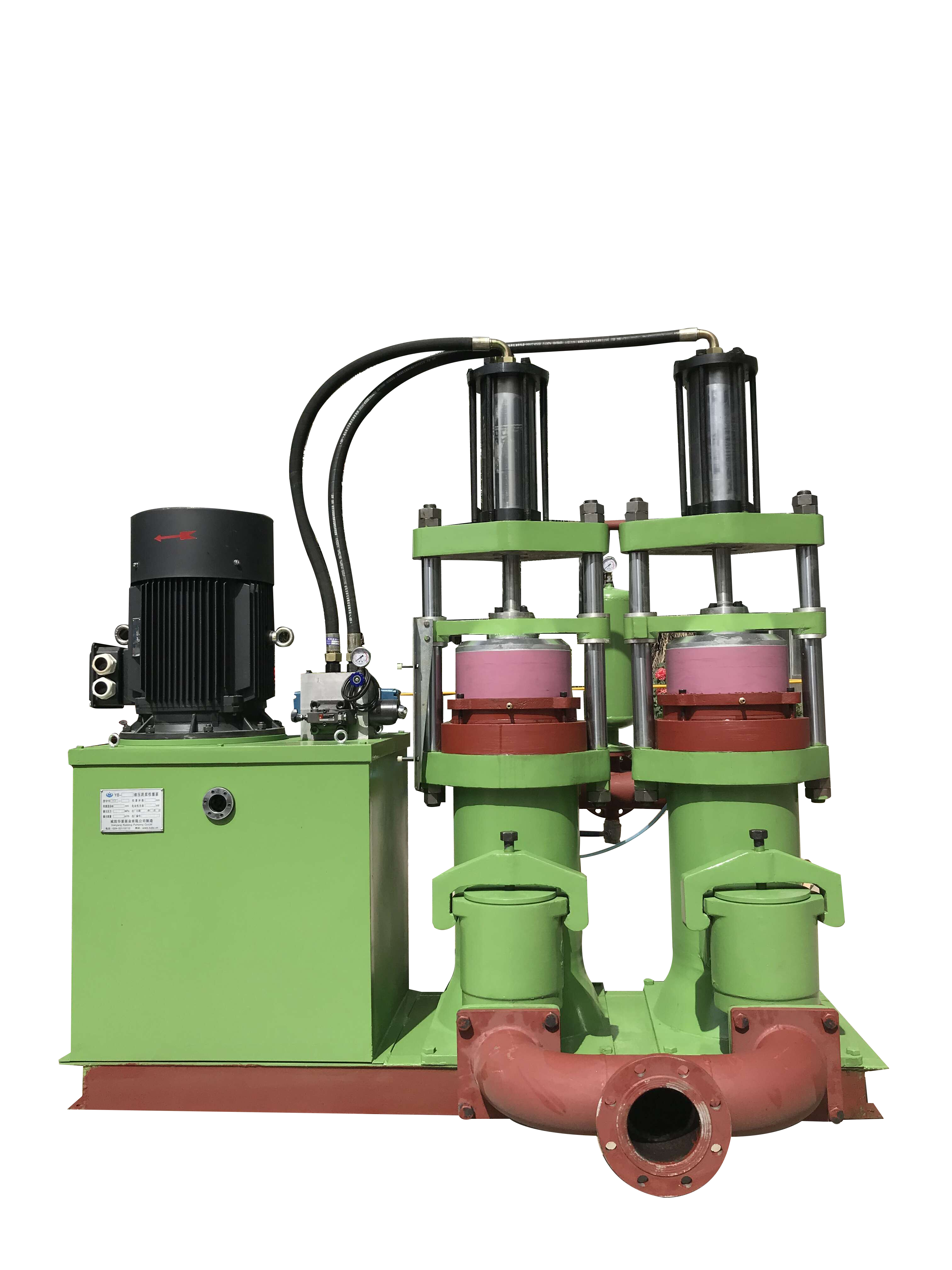 柱塞(sai)壓濾(lü)機泵(beng)