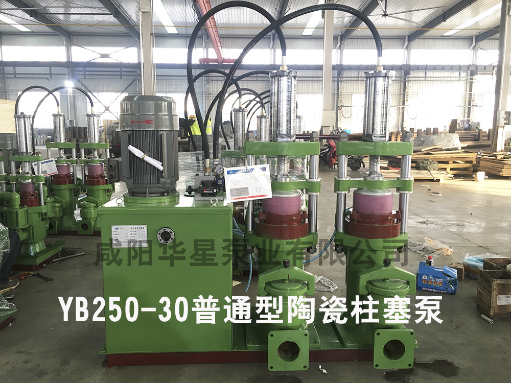 YB250-30陶瓷(ci)柱塞泵普(pu)通型陶瓷(ci)柱塞泵