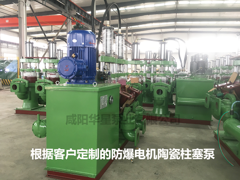 YB250型(xing)防爆(bao)電機(ji)款陶(tao)瓷柱(zhu)塞泵(beng)